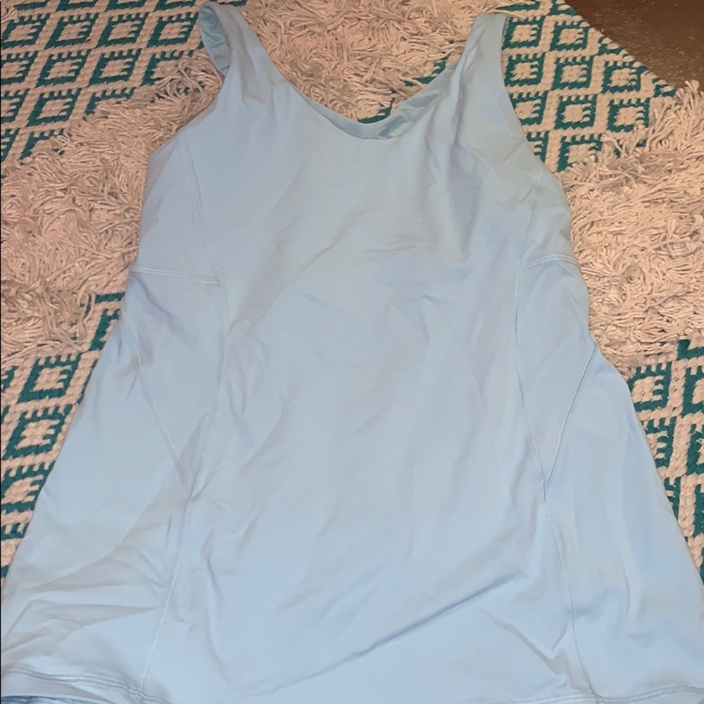 Tiffany blue lululemon tank top